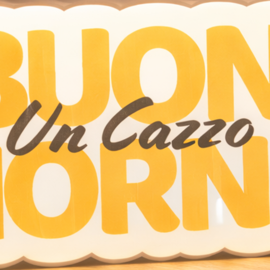 Buongiorno (si vede dal mattino ☀️)